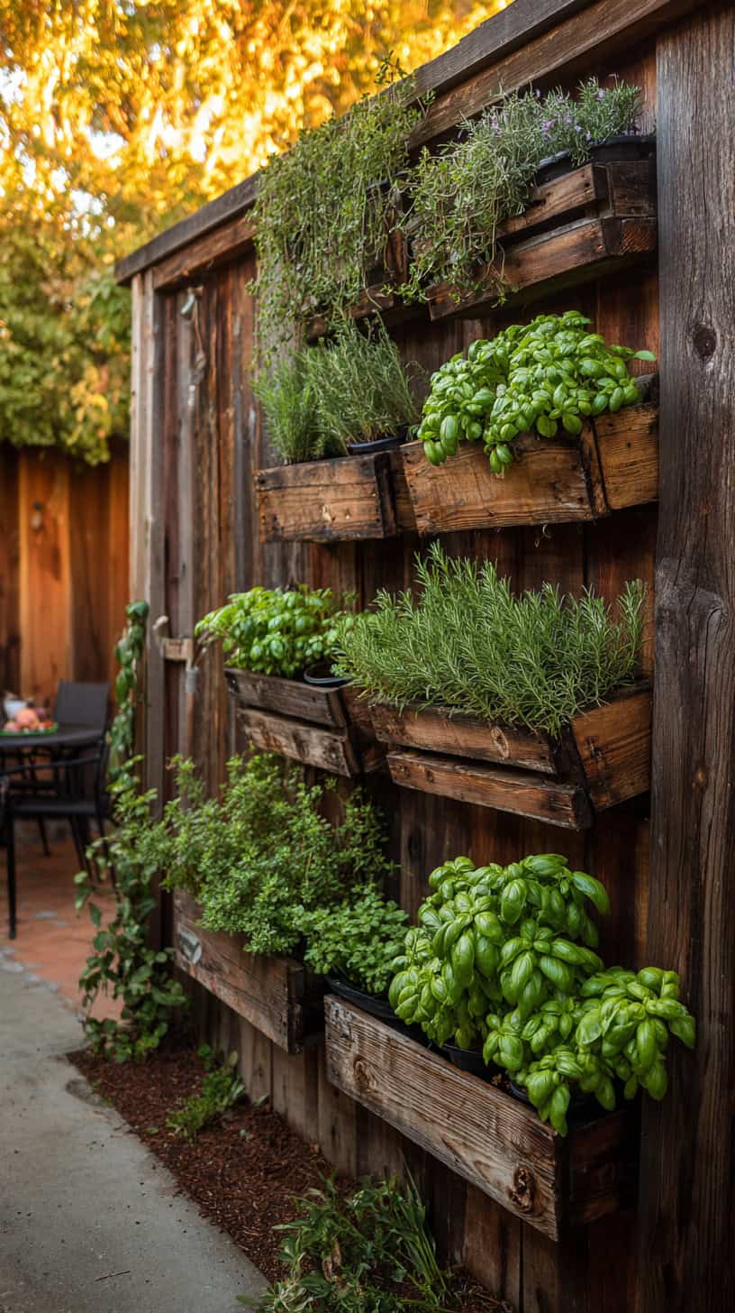 Vertical Herb Wall Planters - Image 1