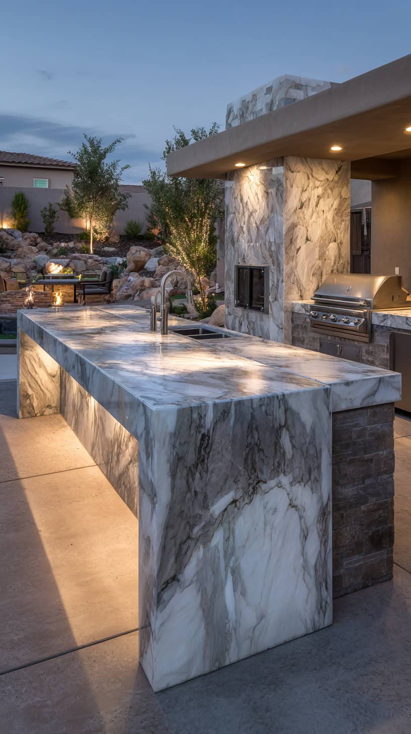 Waterfall Countertop Bar - Image 1