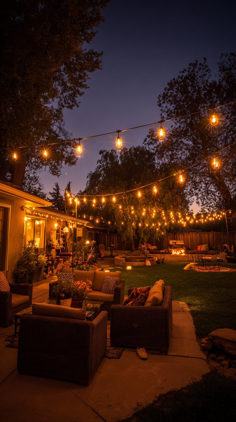 Why We're Obsessed with Lights In Backyard Ideas Right Now - Image 1