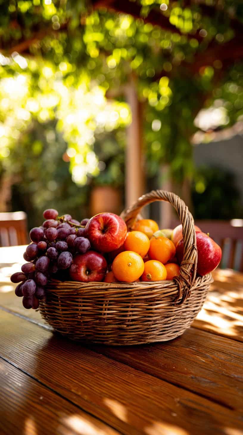 Wicker Fruit Baskets - Image 2