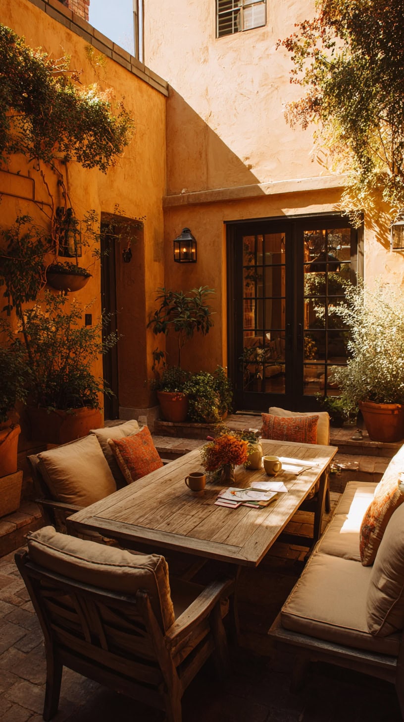 Courtyard Patio: Our Family's Go-To Gathering Spot - Image 2