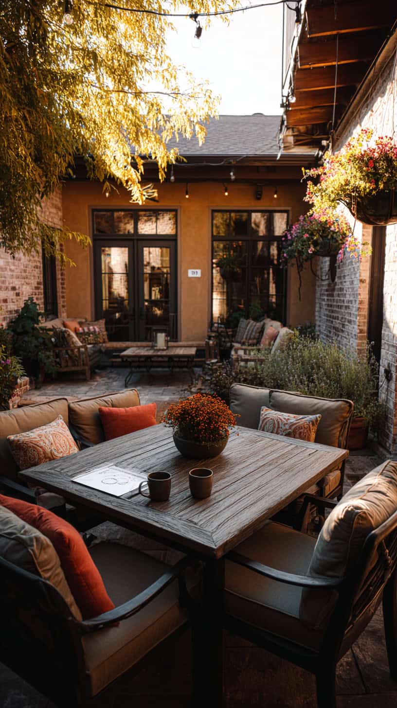 Courtyard Patio: Our Family's Go-To Gathering Spot - Image 1