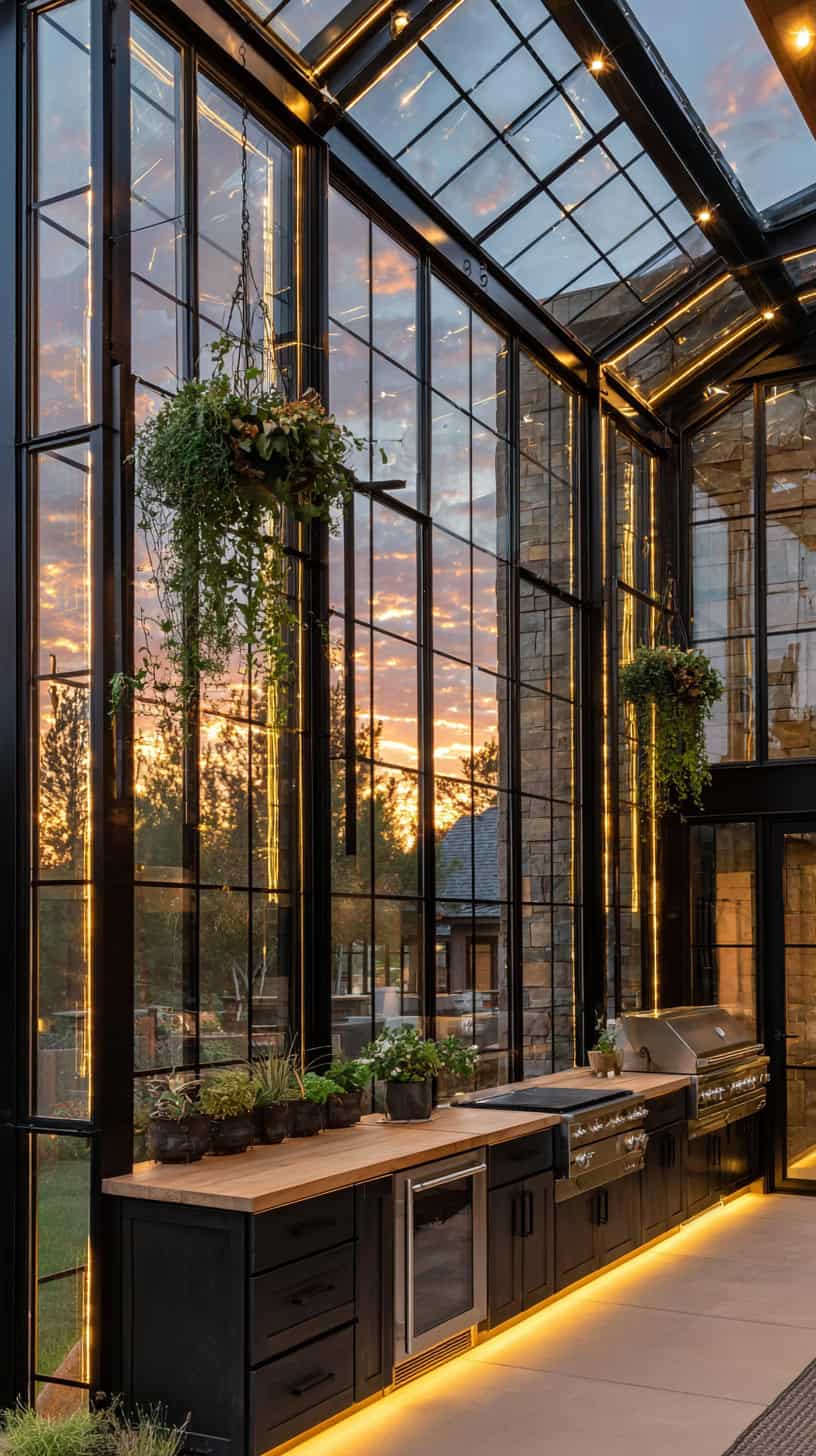 Framed Glass Outdoor Design - Image 2