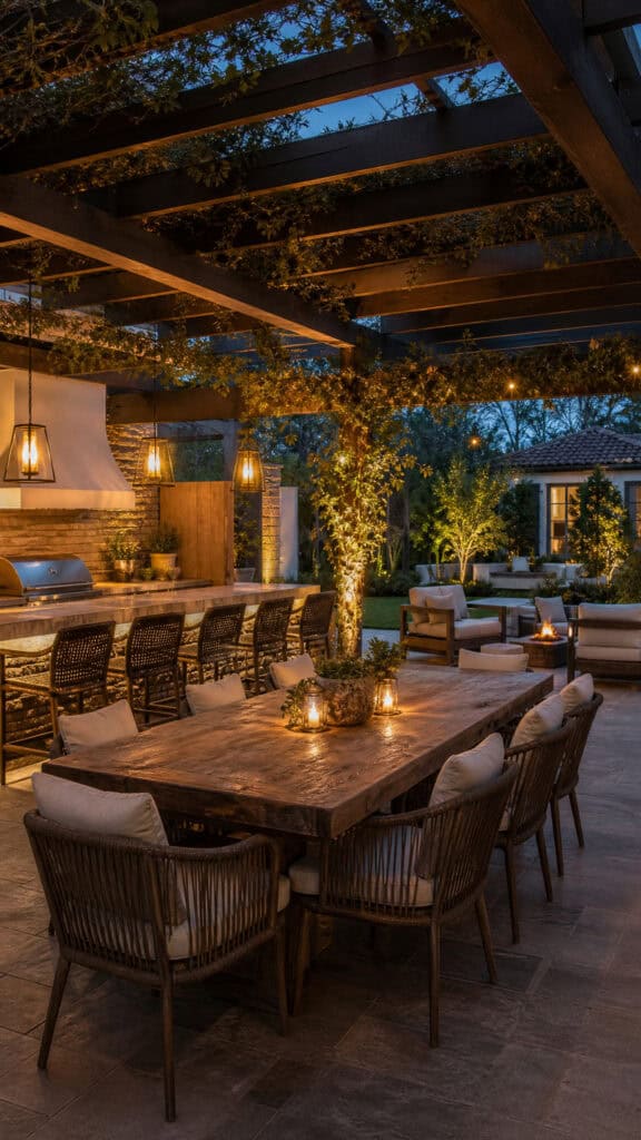 Seating and Dining Areas for Gathering