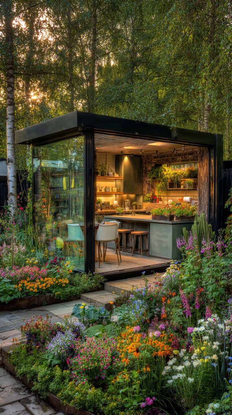 Garden Glass Kitchen Nook - Image 1