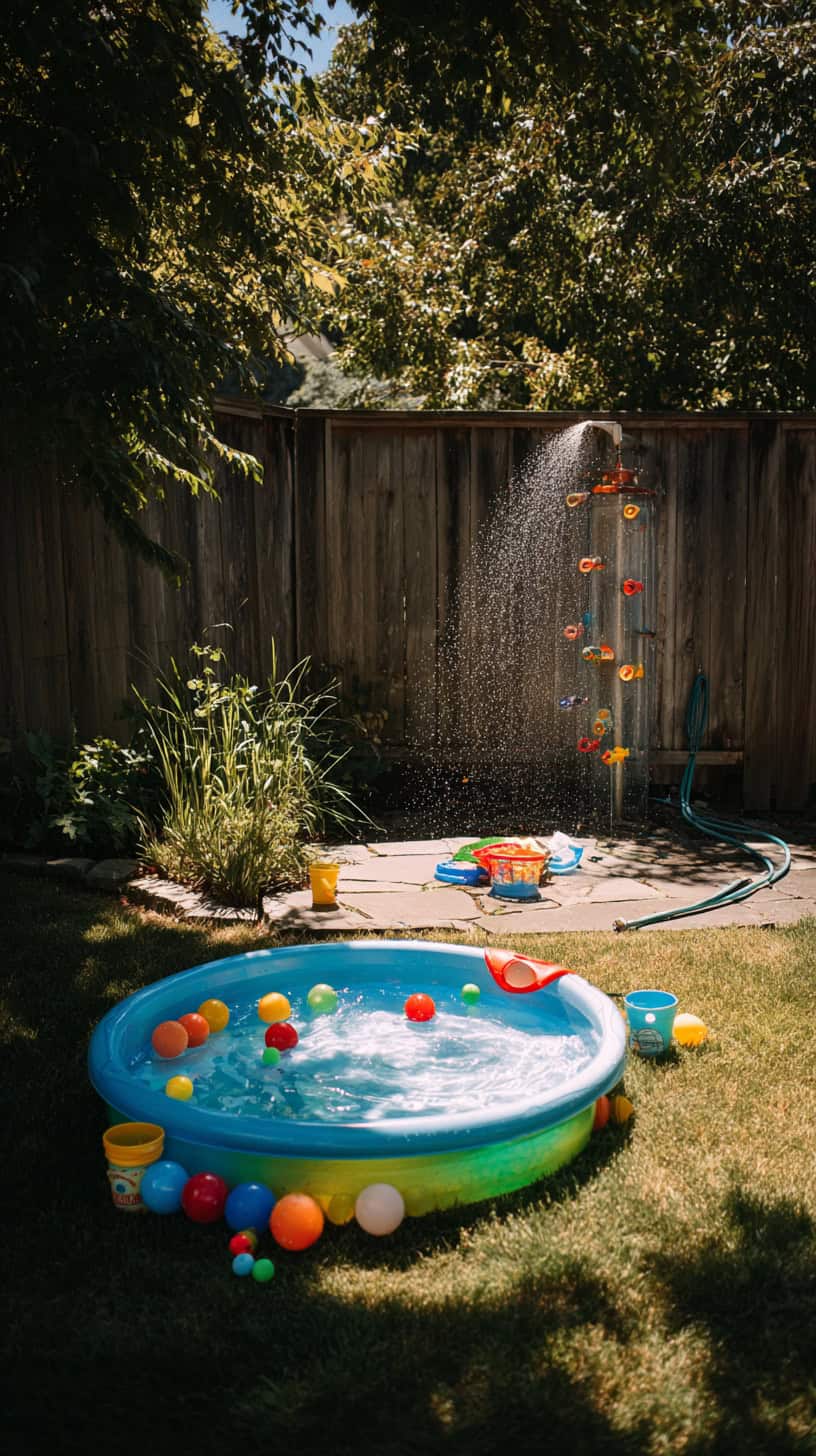 Kid-Friendly Water Play Zone