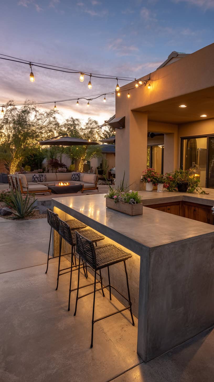 Outdoor Patio Kitchen Ideas for Summer Nights - Image 1