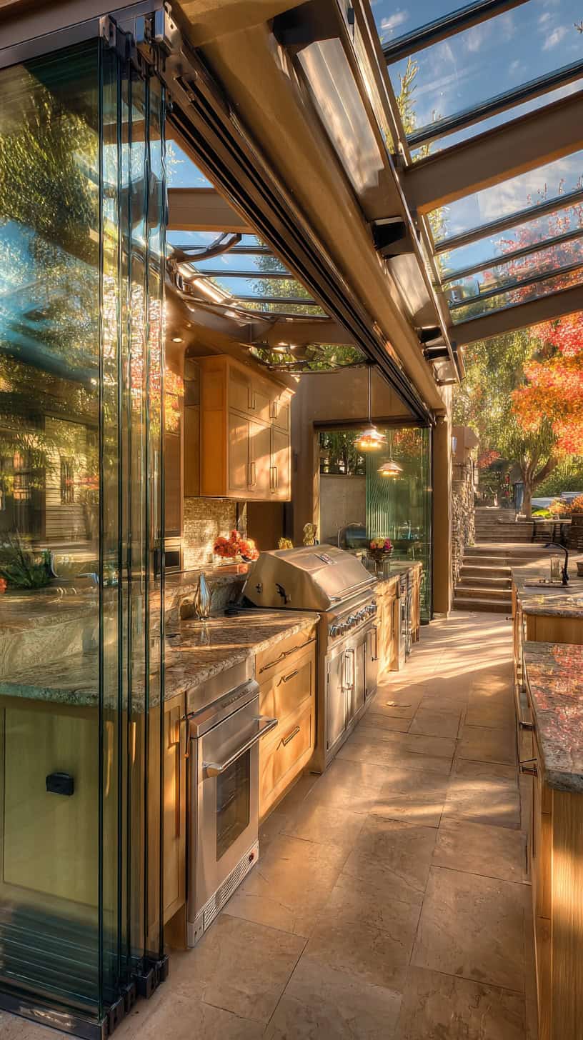 Retractable Glass Outdoor Space - Image 1