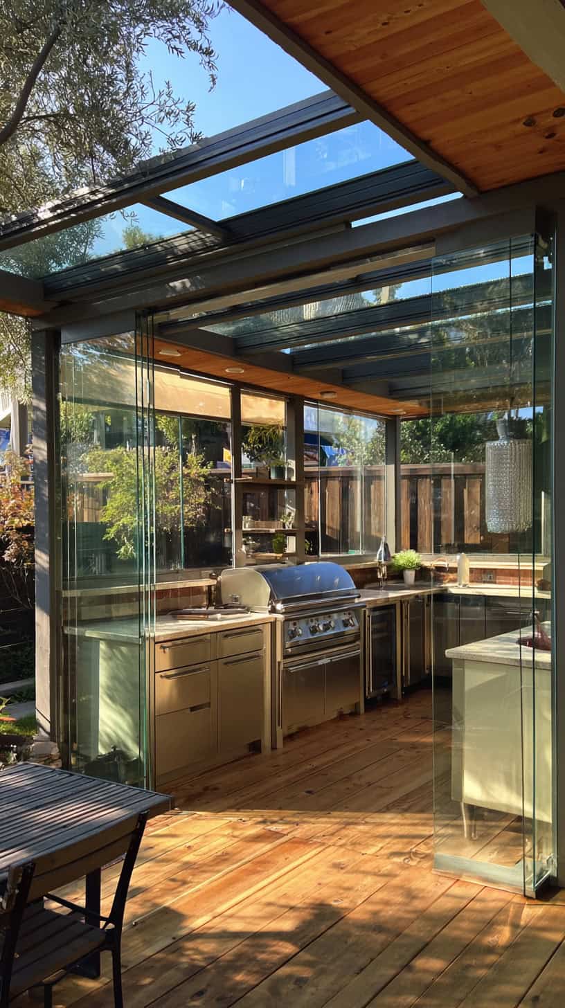 Semi Outdoor Glass Setup - Image 1