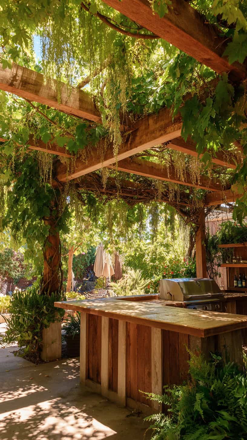 Shade Pergola Kitchen - Image 1