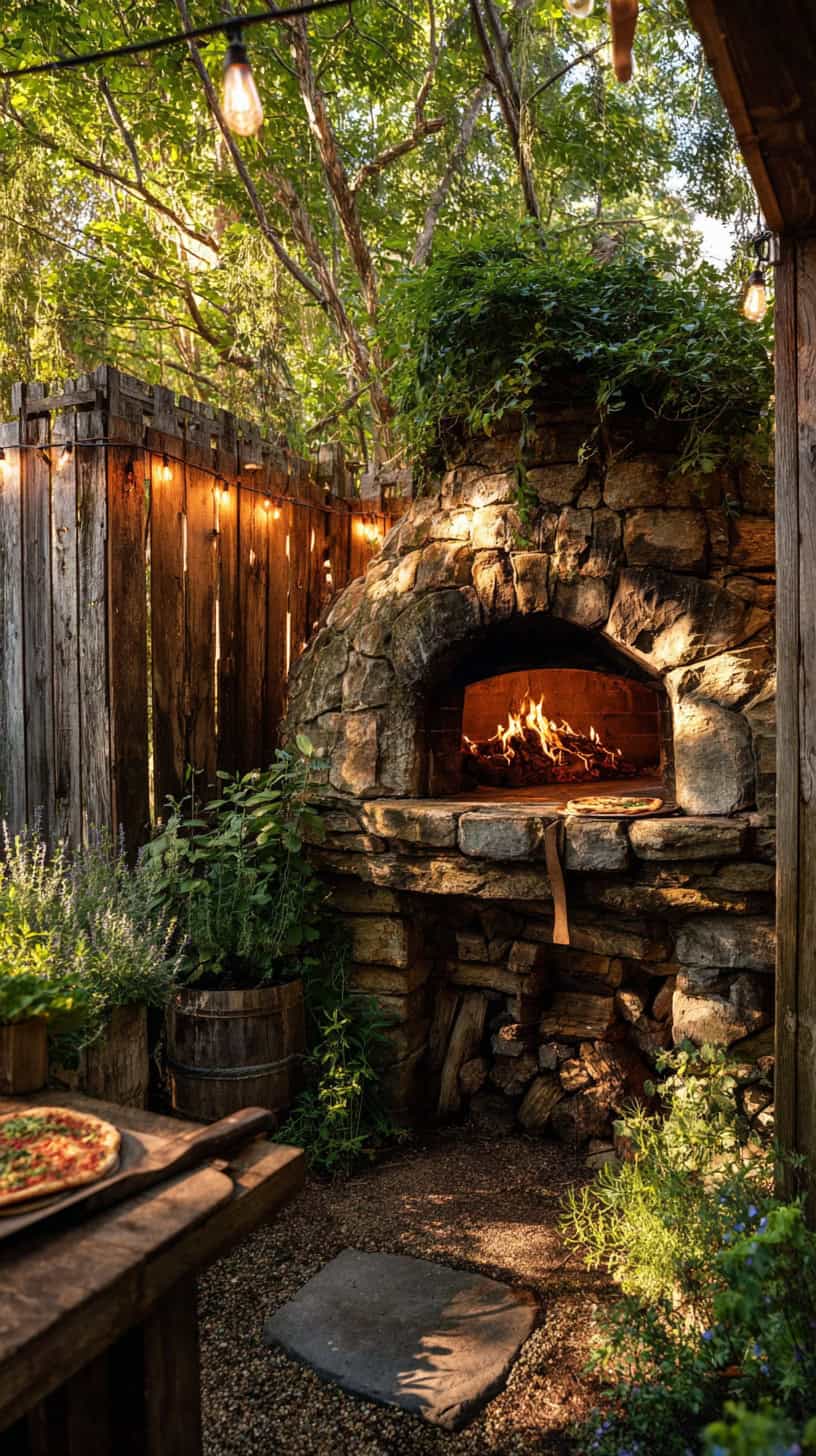 Stone Pizza Oven Nook - Image 1