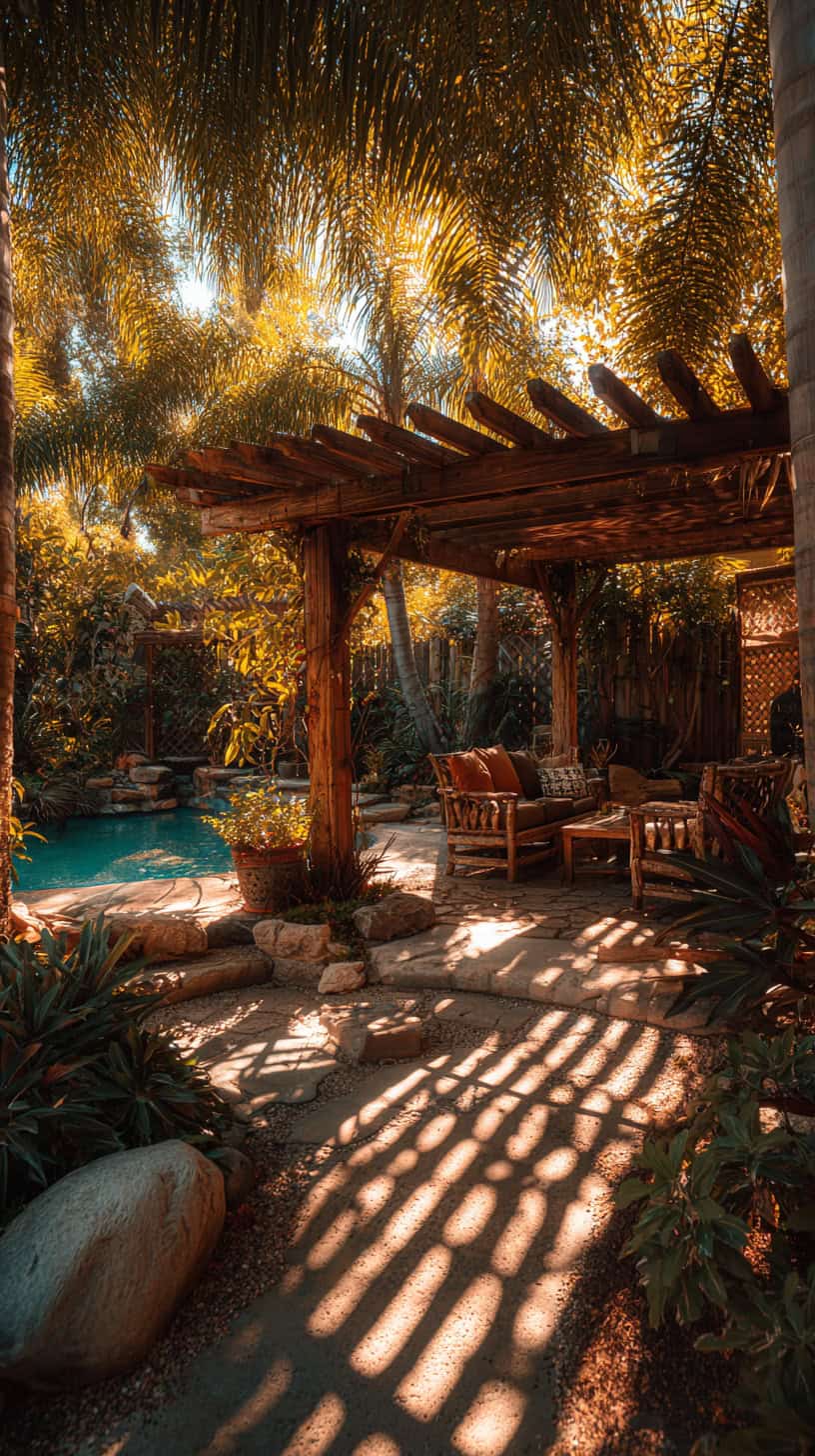 Add Shade, Privacy, and Gathering Spots Around the Pool - Image 2