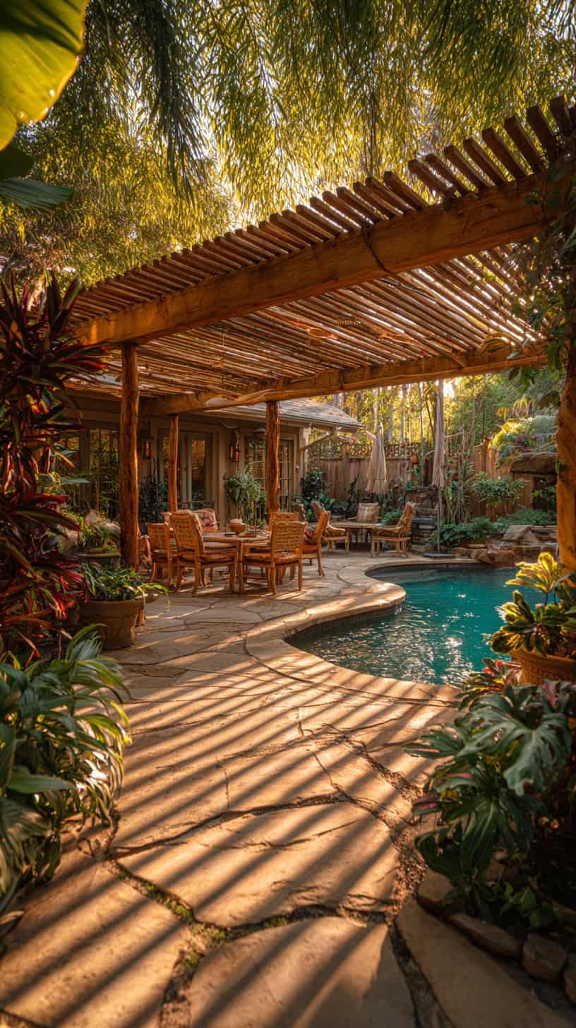 Add Shade, Privacy, and Gathering Spots Around the Pool - Image 3