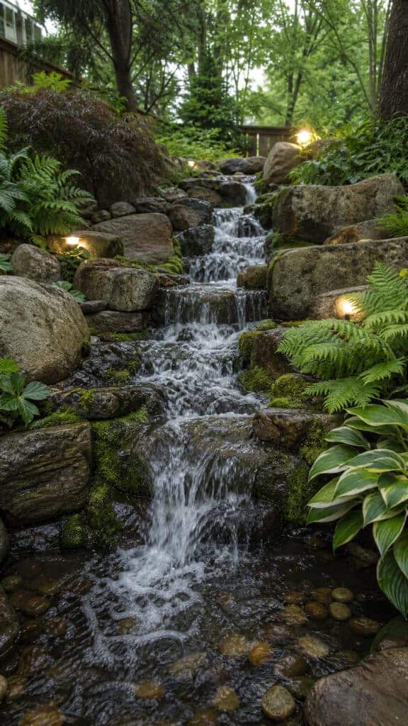 Design a Rock Water Feature