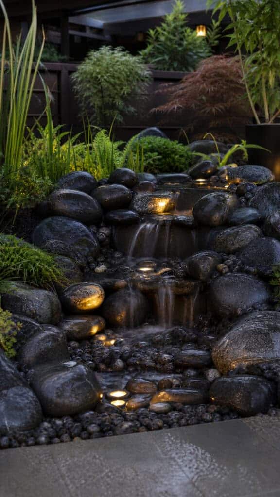 Dramatic Water Feature Surrounds