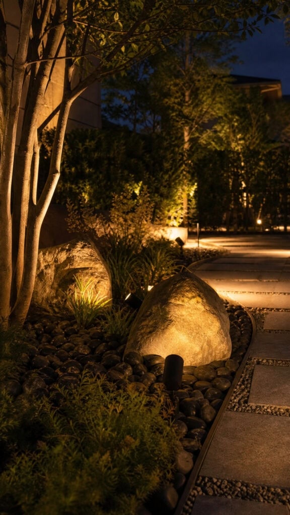 Sophisticated Outdoor Lighting Bases