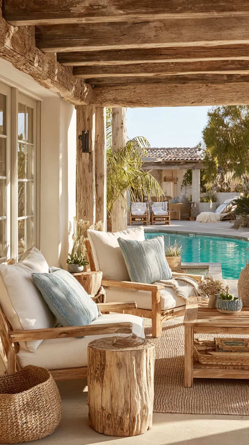 Bring in Natural Materials and Relaxing Colors - Image 1