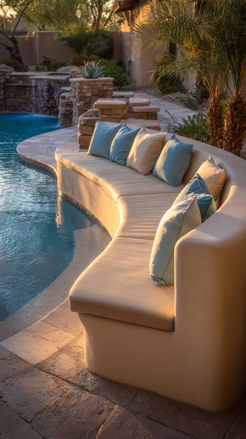 Built In Lounge Bench - Image 1