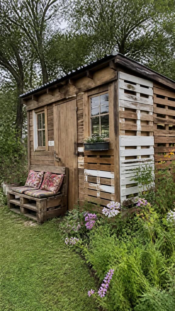 Create a She Shed from Pallets