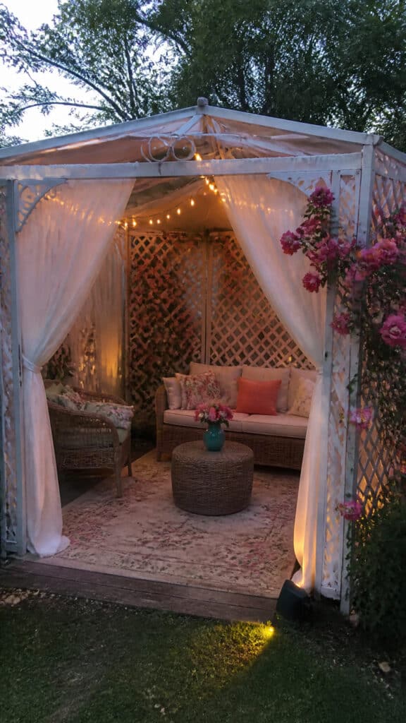 Use a Carport or Gazebo Structure