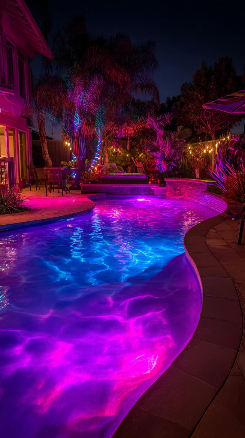 Color-Changing Lights for Parties and Summer Fun - Image 2