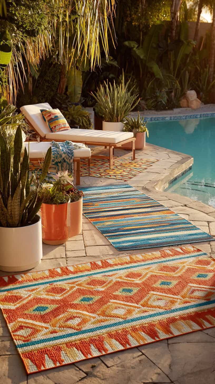Cozy Outdoor Rug Zones - Image 2