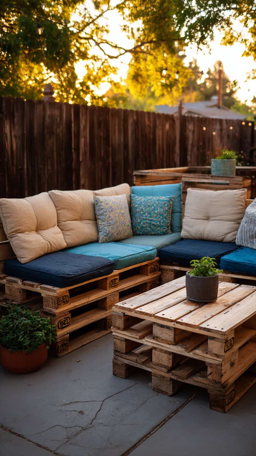 DIY Pallet Lounge Area - Image 3