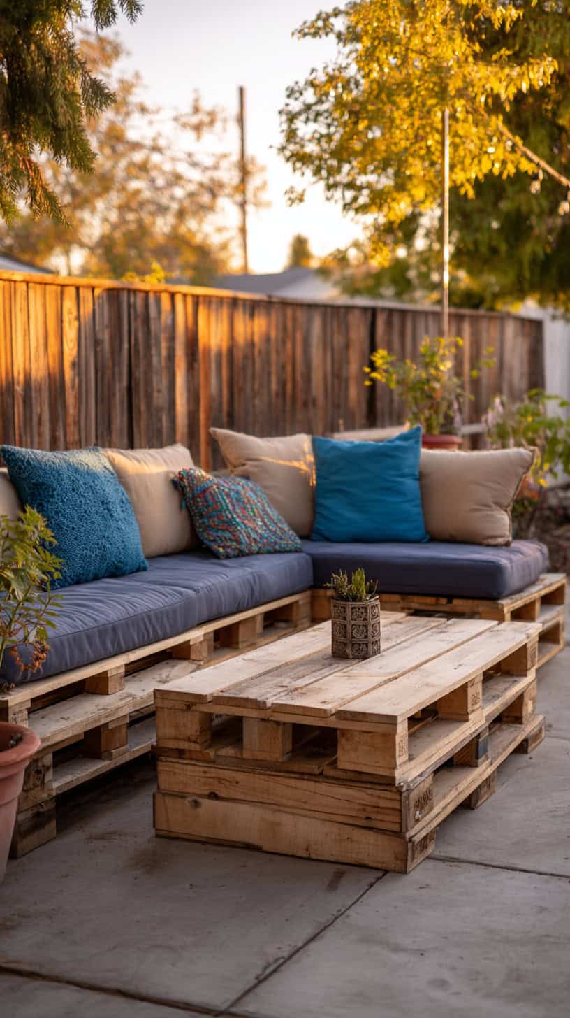 DIY Pallet Lounge Area - Image 1