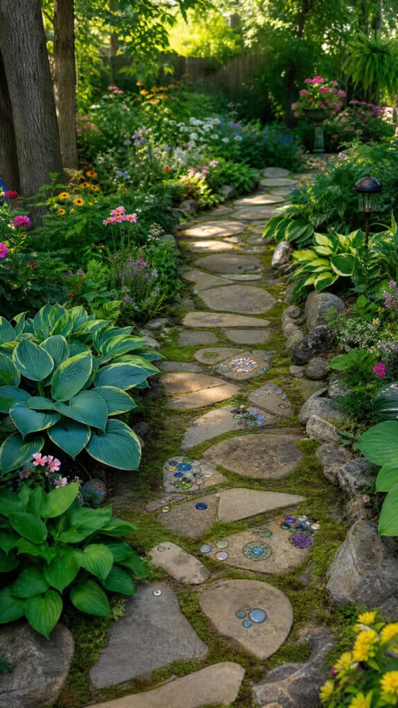Design Winding Stone Pathways And Stepping Stones