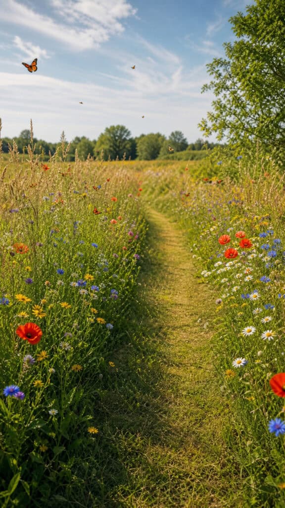 Wildflower Meadow Pathway
