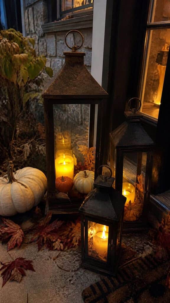 Lanterns with Candles and Lights