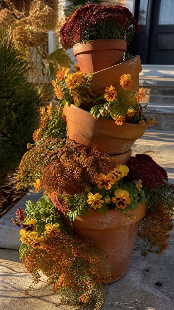 Stacked Pot Tower