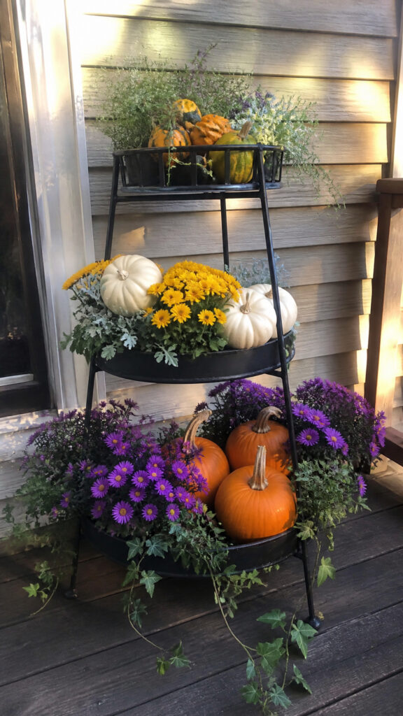 Tiered Stand Pumpkin Paradise
