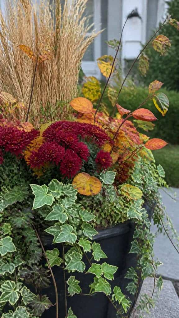 Adding Texture With Seasonal Fillers and Foliage