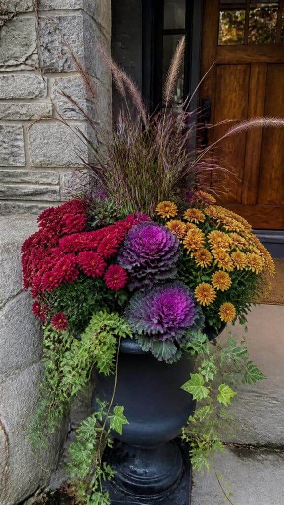 Best Plants and Flowers for Fall Urns