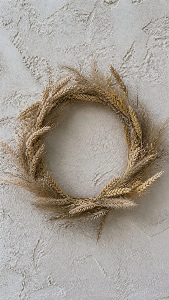 Wheat and Dried Grass Minimalist Beauty