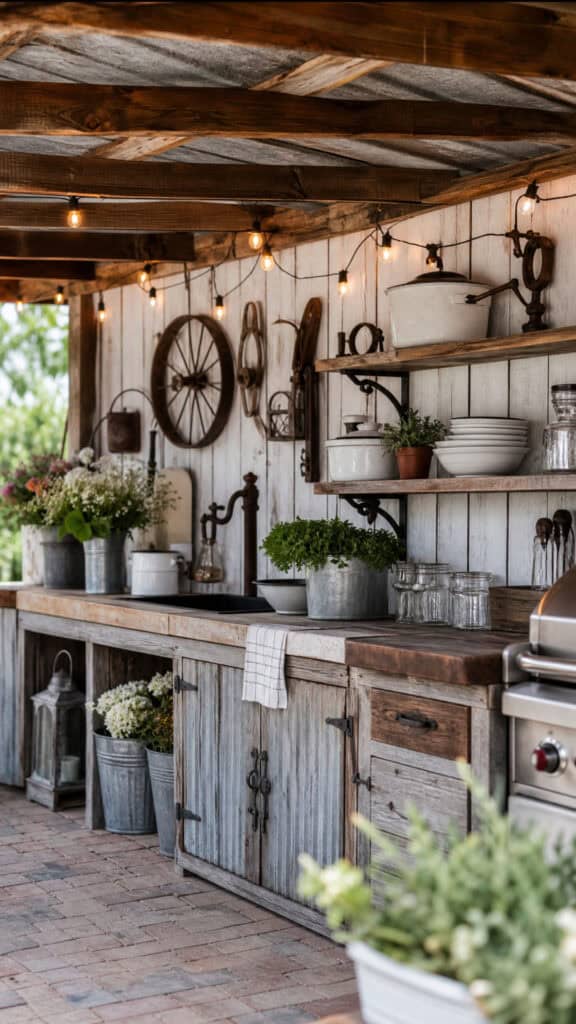 Adding Vintage and Rustic Decor Elements