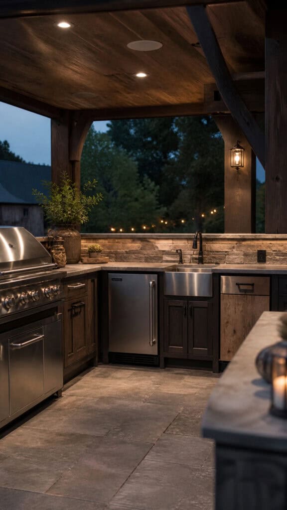 Incorporating Modern Conveniences with Farmhouse Style