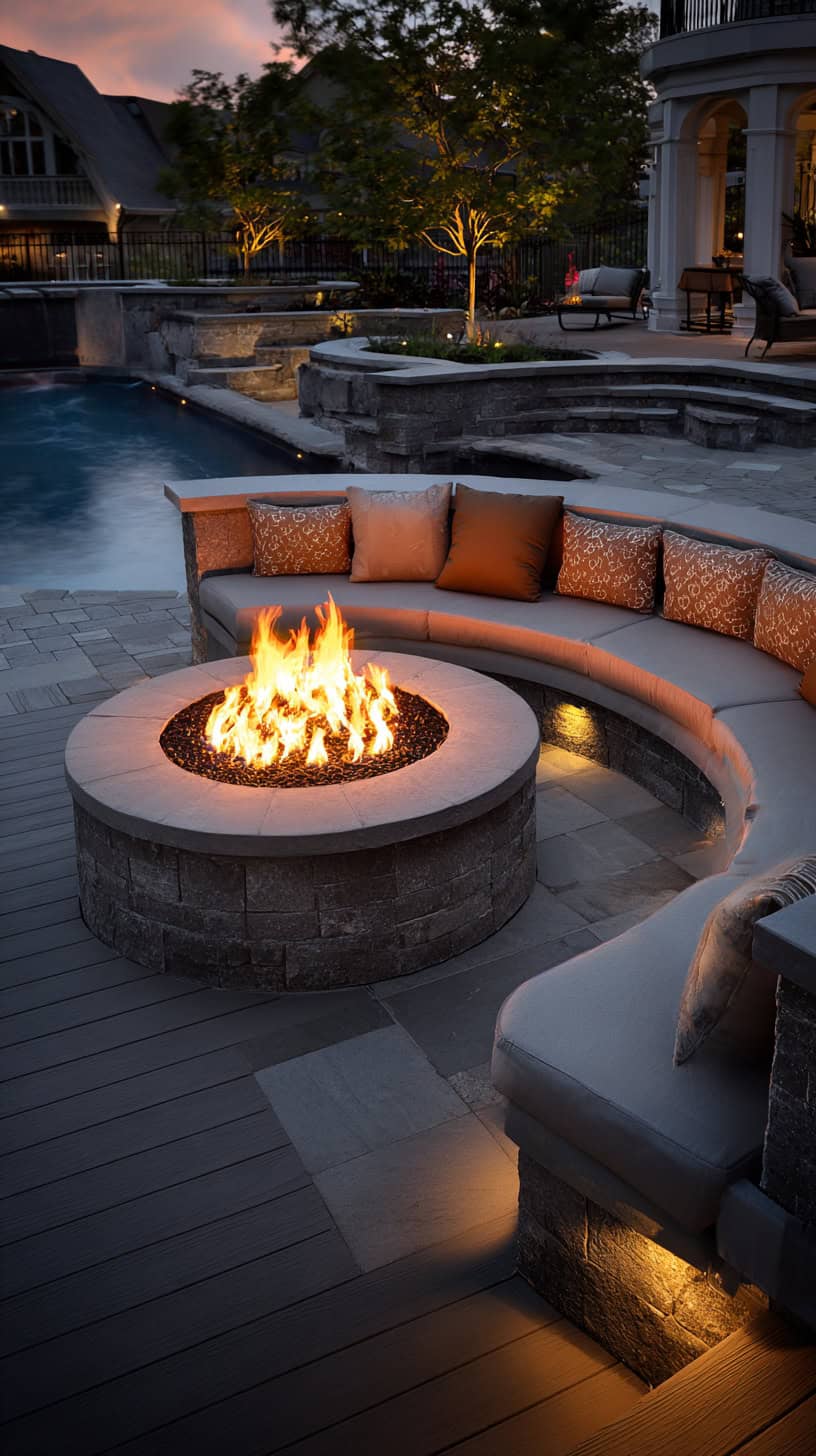 Fire Pit Seating - Image 1