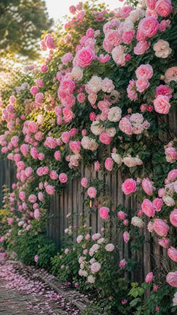 Climbing Rose Trellis Display