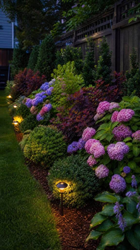 Decorative Shrub Border