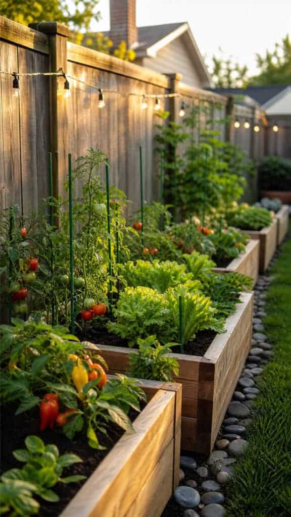 Raised Bed Border Garden