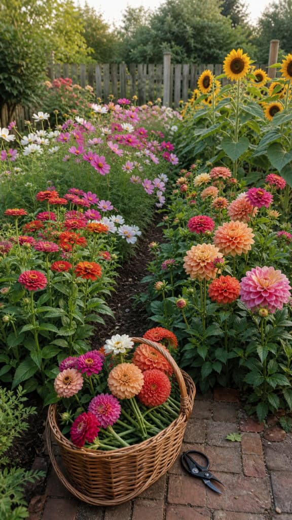 Create a Cutting Garden Section