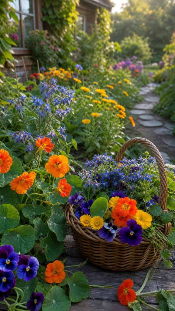 Incorporate Edible Flowers
