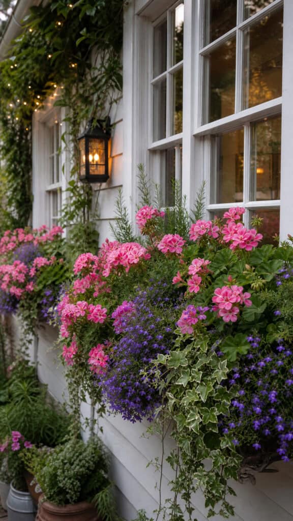 Plant Cottage-Style Window Boxes