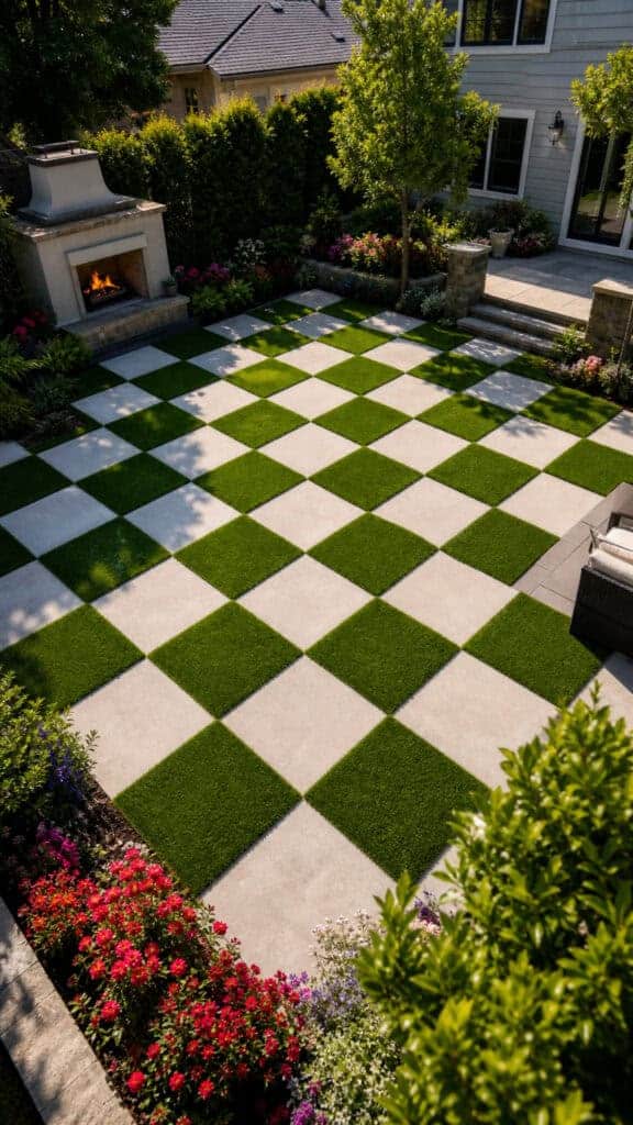 Classic Checkerboard Pattern For Timeless Appeal