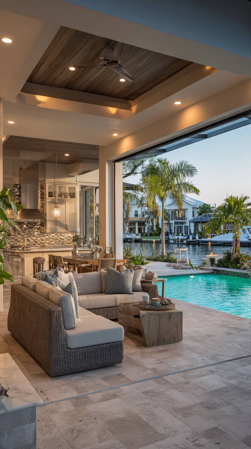 Indoor Outdoor Sitting Area - Image 1