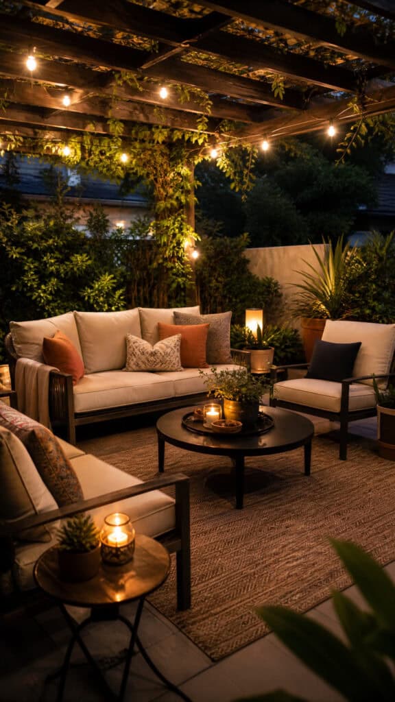 Create Cozy Outdoor Living Spaces