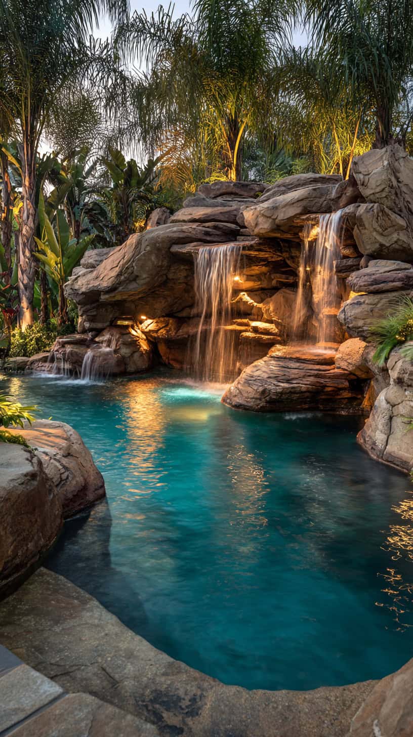 Natural Stone Waterfall - Image 2