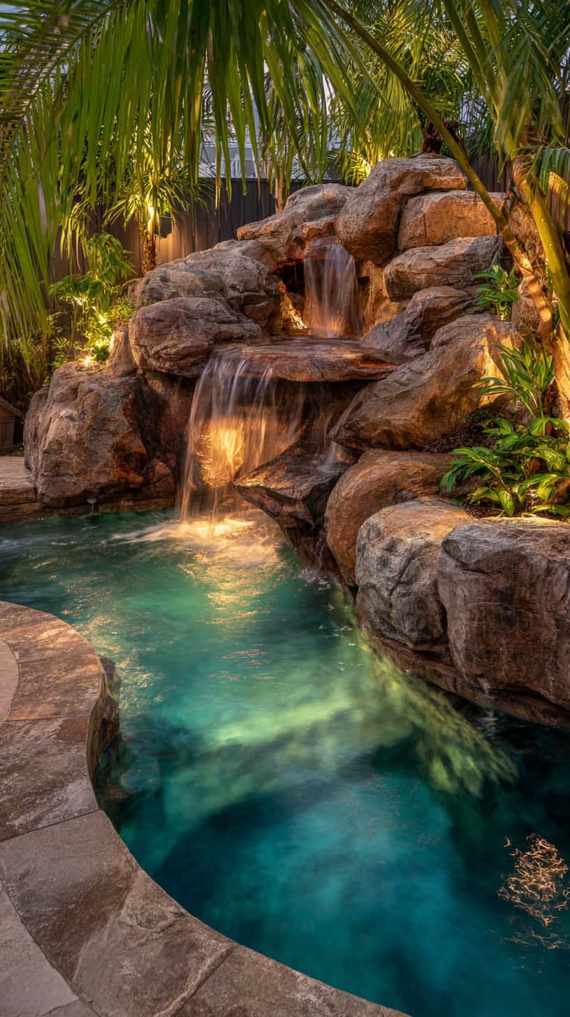 Natural Stone Waterfall - Image 3